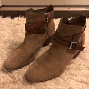 Coach Suede Booties